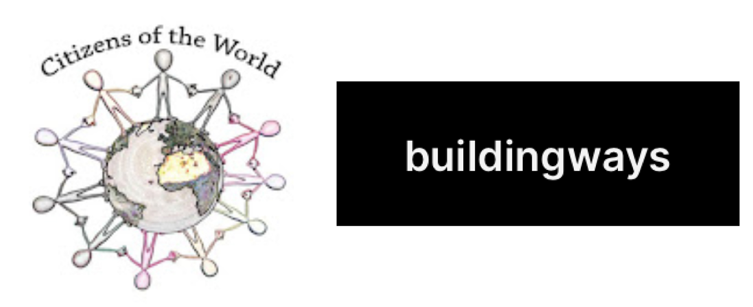 Citizens of the world + buildingways logo