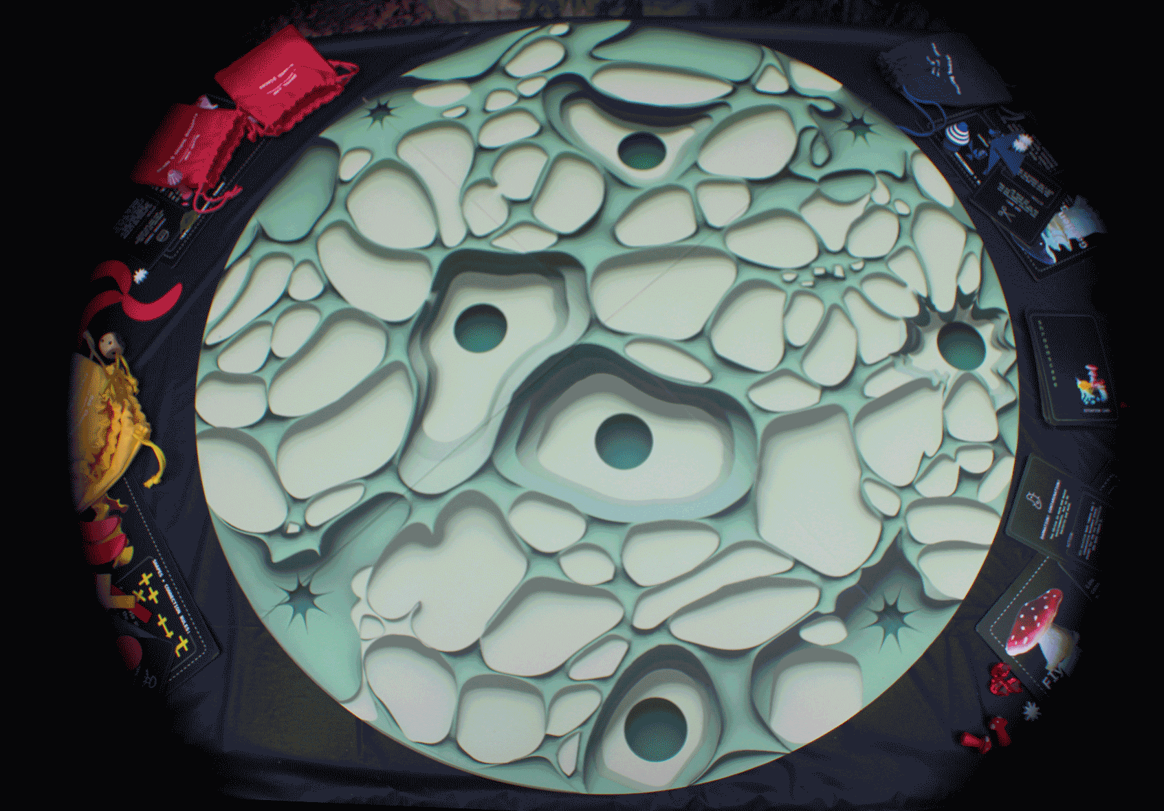 Stop motion Shroomscape game