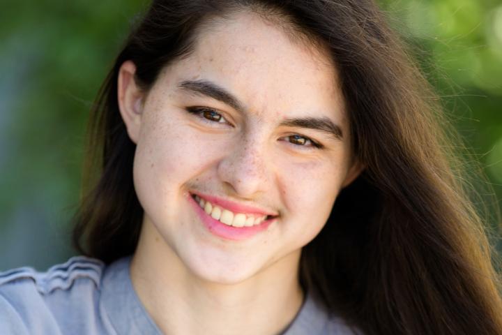 Olin College Admission Ambassador Laurel Mitton A photo of a young woman smiling