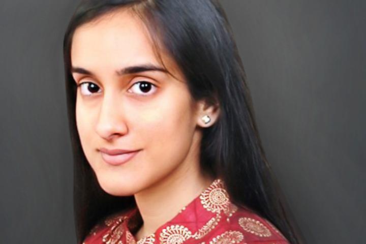 Sarah Mathew '13 headshot Sarah Mathew '13 headshot
