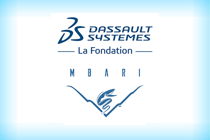 Dassault Foundation MBARI logos Dassault Foundation MBARI