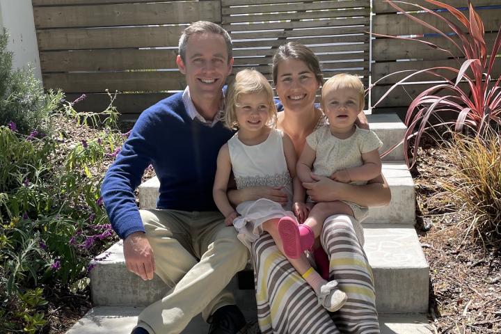 Dylan '06, Lily, Kate '06 and Annie celebrating Easter. Dylan ('06), Lily, Kate '06 and Annie celebrating Easter.