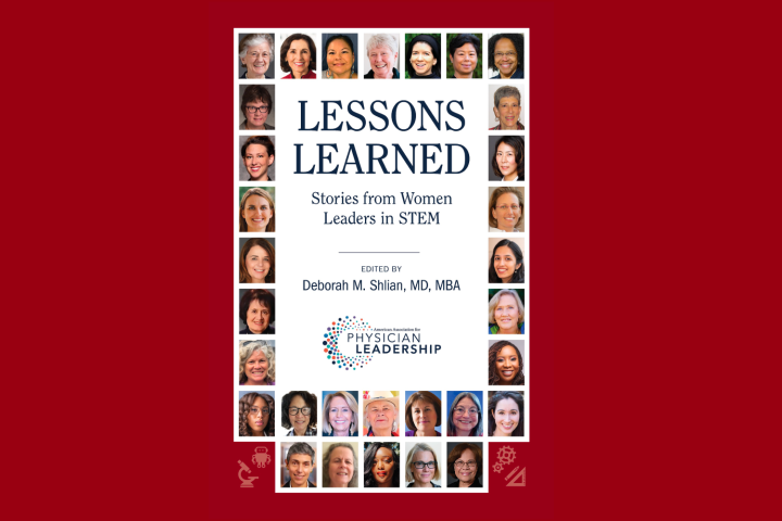 Cover for "Lessons Learned: Stories from Women Leaders in STEM"