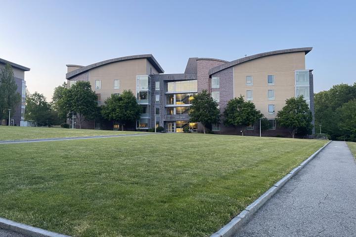 view of east hall from great lawn