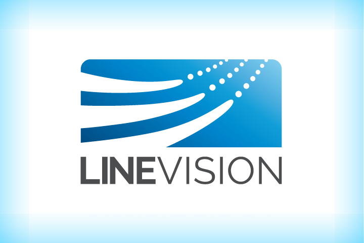 LineVisionLogo on background