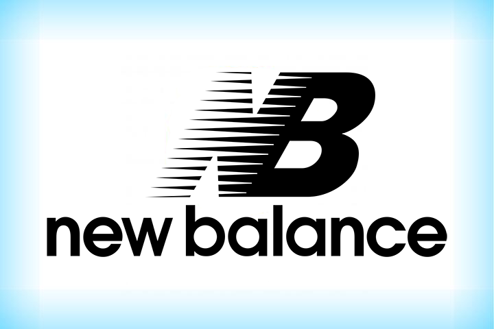 New Balance Logo on background
