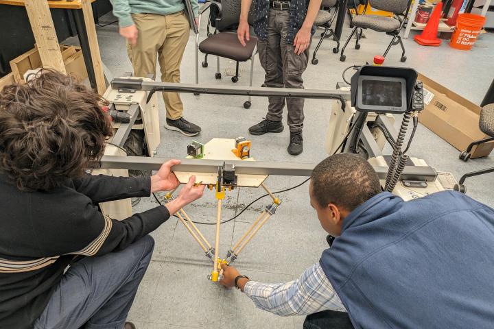 Autonomous Weeding device - classroom image