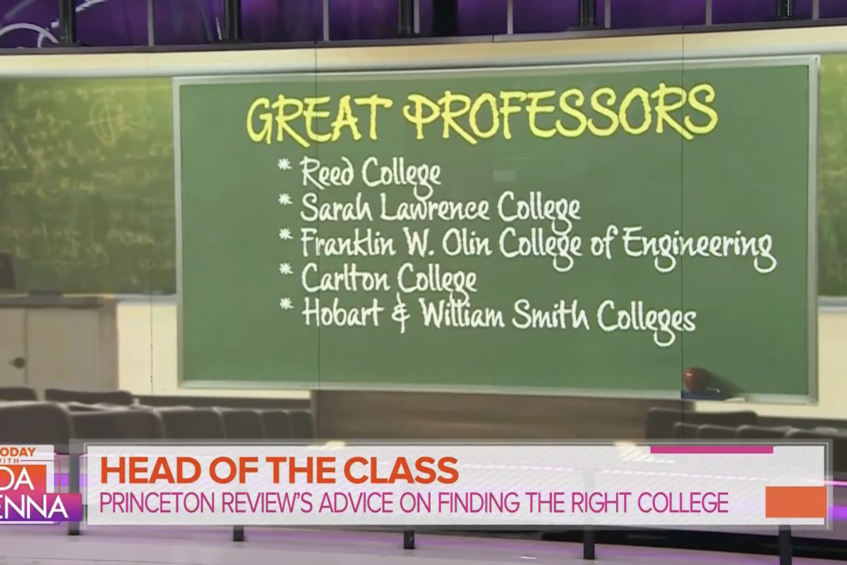 Olin College Highlighted on The TODAY Show for Great Professors Olin College Highlighted on The TODAY Show for Great Professors