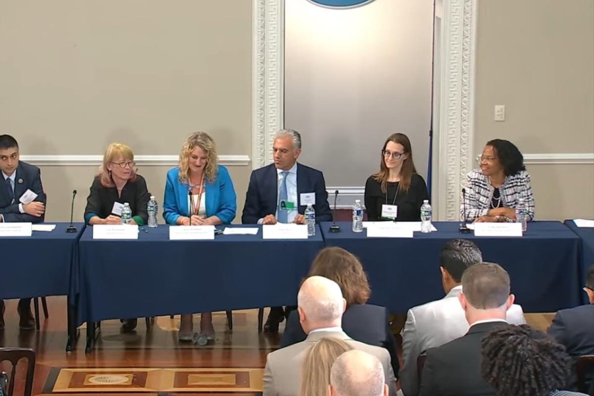 President Barabino at White House Summit