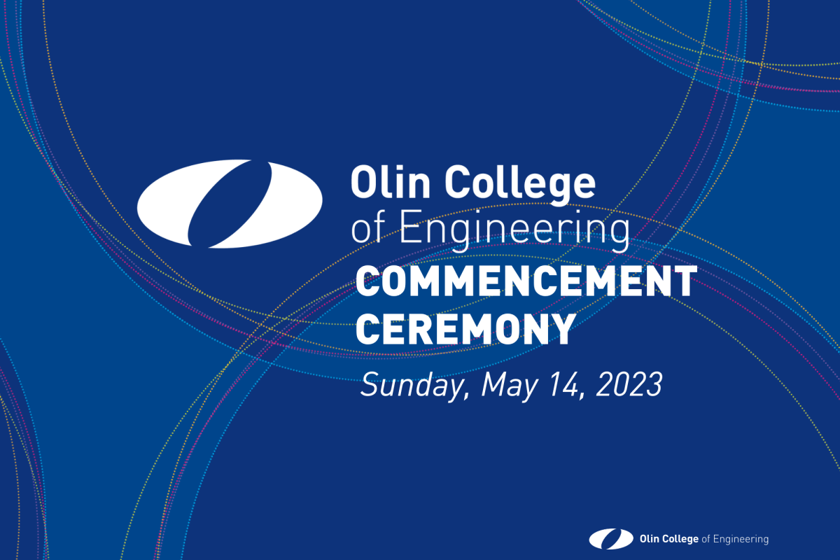 Olin College Commencement 2023 livestream graphic