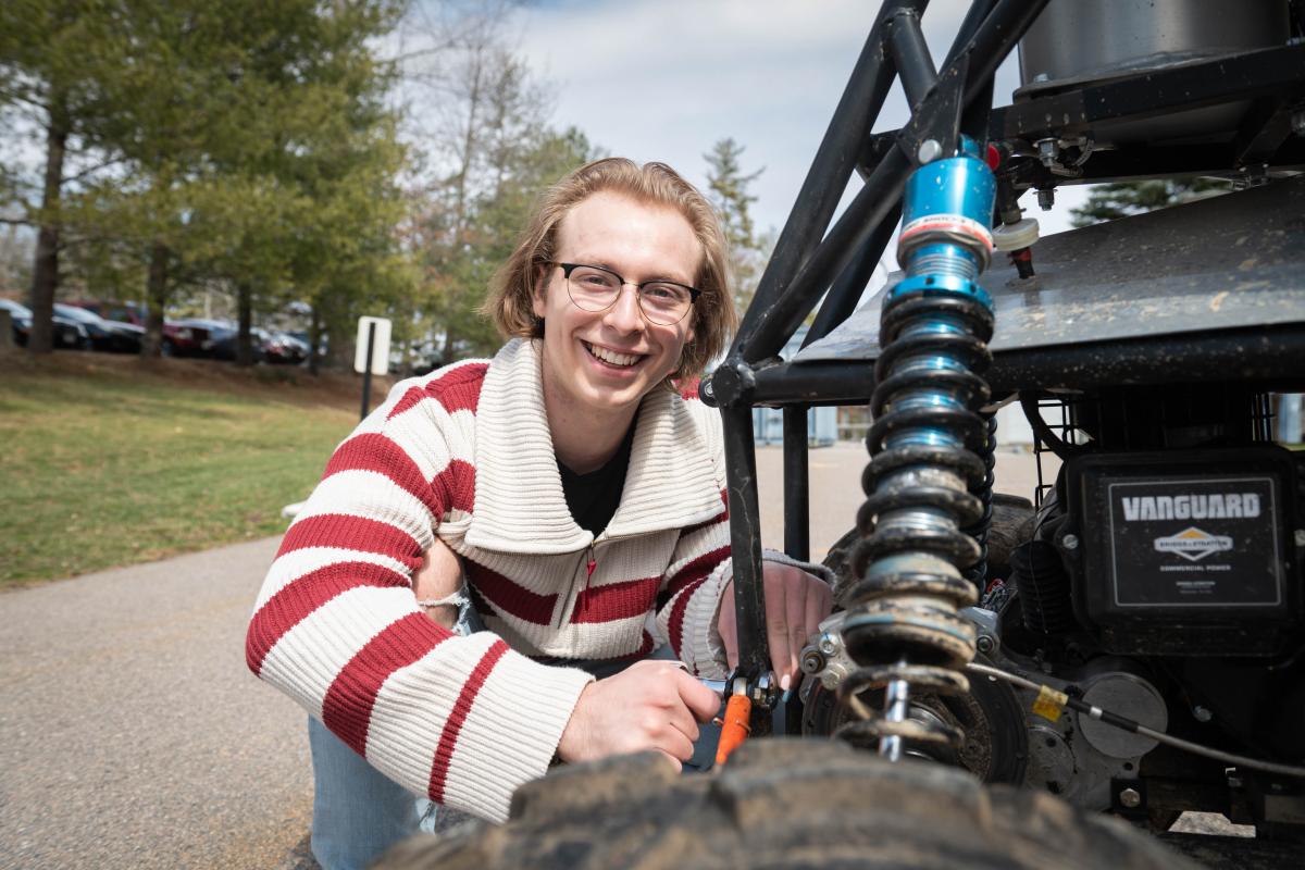 Gabe Zak '25 Humans of Olin photo Gabe Zak '25 Humans of Olin photo