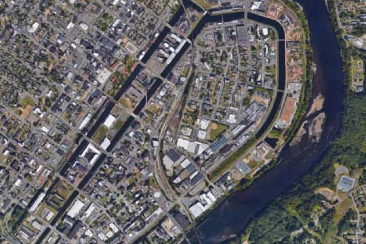 Holyoke, MA satellite map Holyoke, MA satellite map
