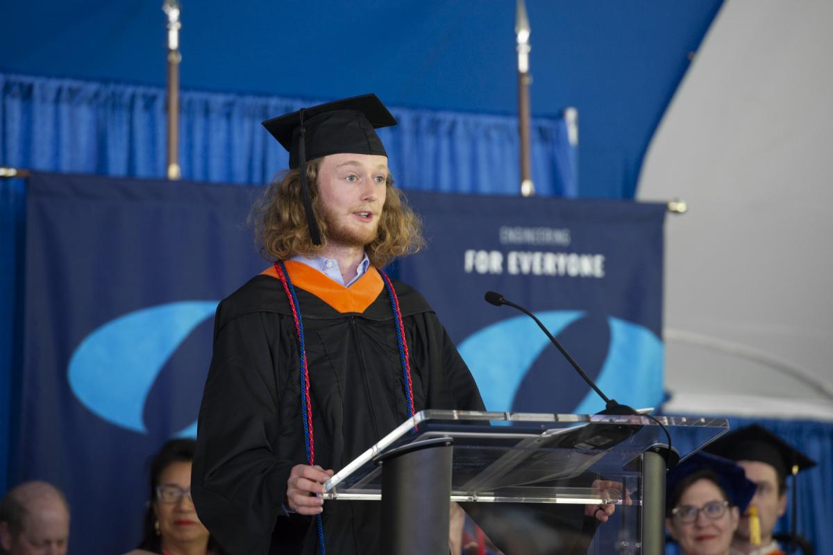 Commencement 2024 - Aaron Blust'24 Commencement 2024 - Aaron Blust'24