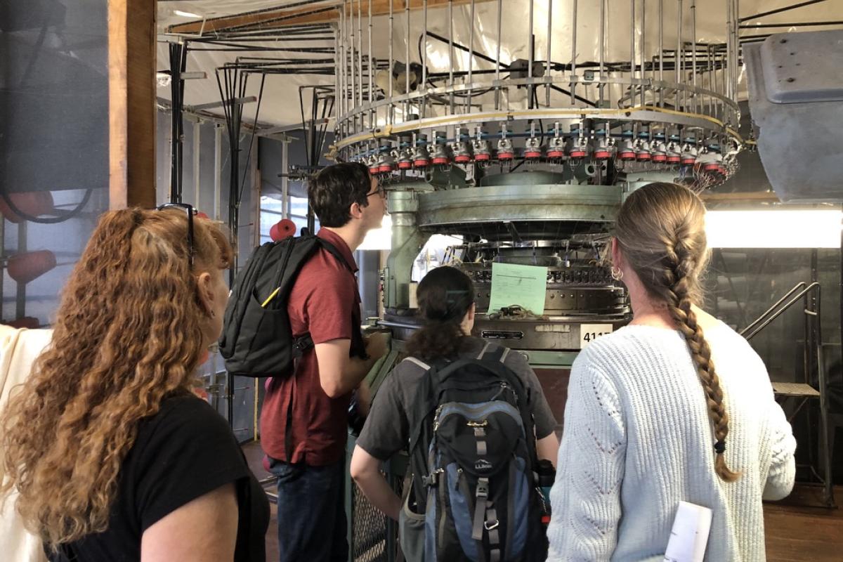 Textile Mill visit Textile Mill visit