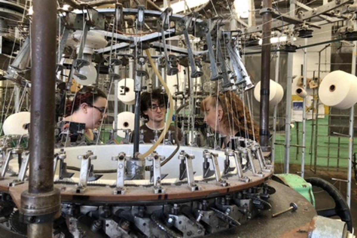 Textile Mill visit Textile Mill visit