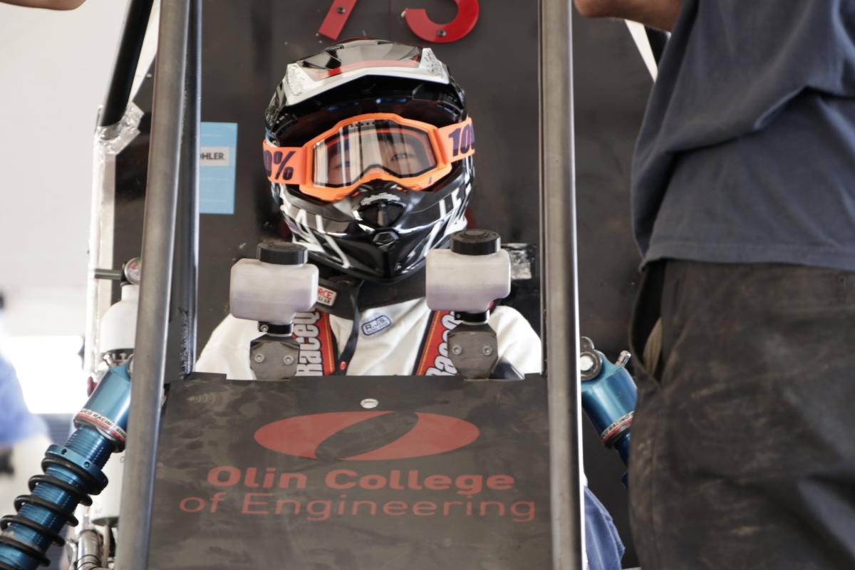 The Olin College Baja team off-road car The Olin College Baja team off-road car