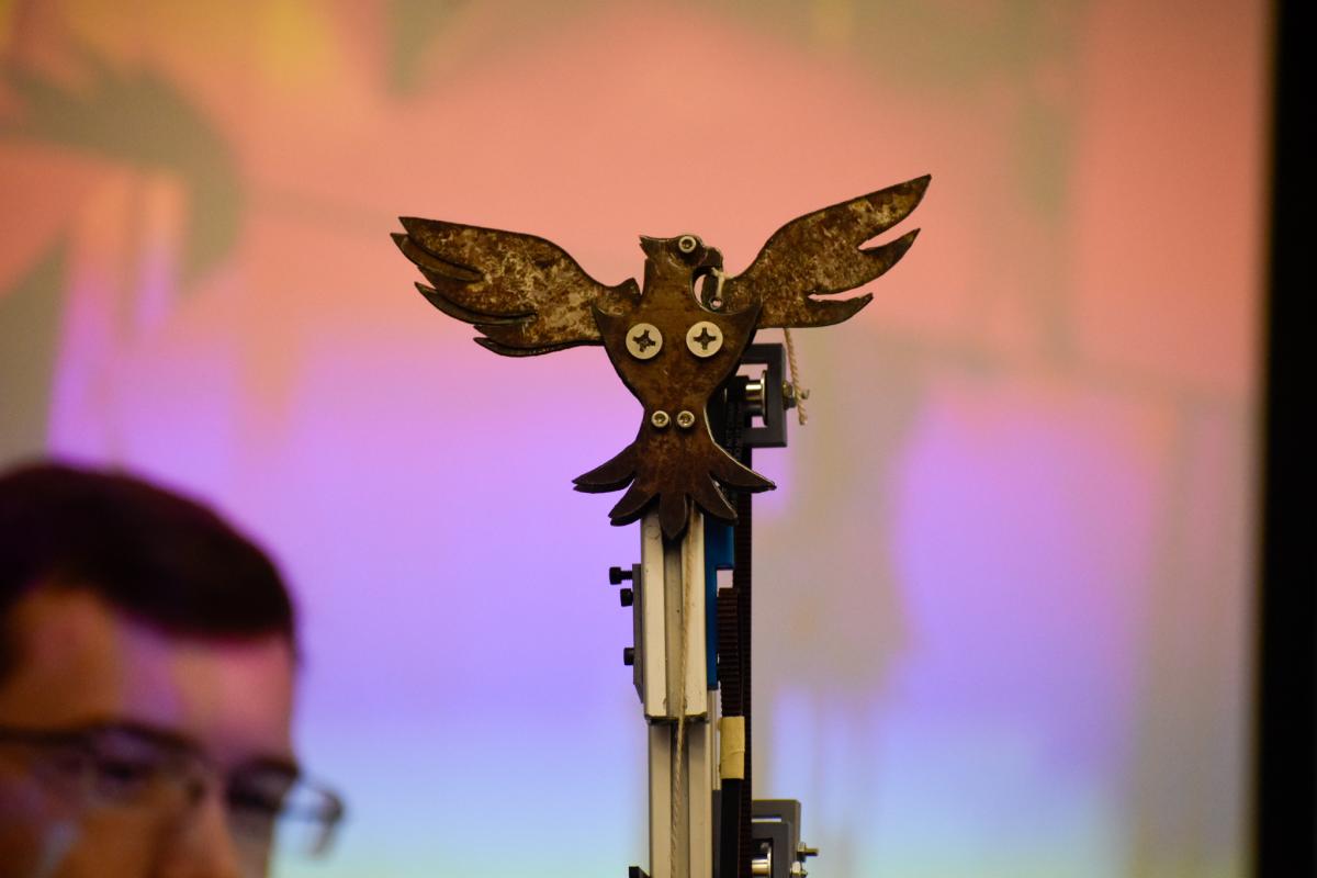 The Phoenix is shown during an Olin College of Engineering MechProto class