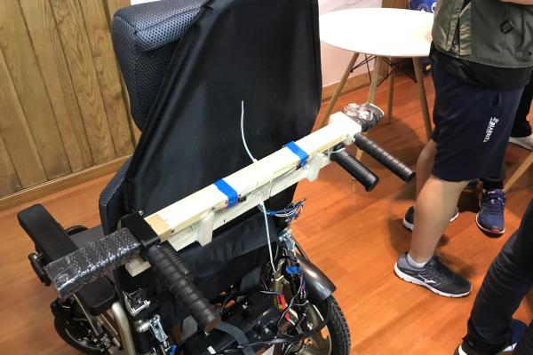 Electric chair prototype designed by students at SUSTech China