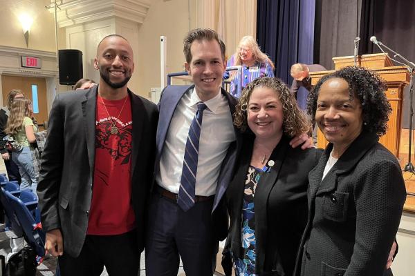 President Barabino at the Needham MLK Day Celebration