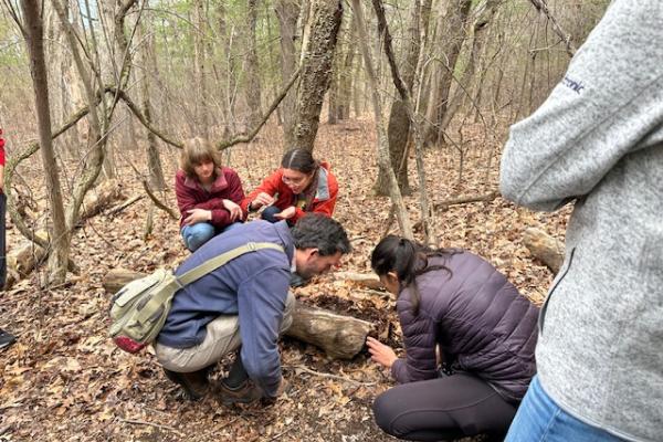 Biomimicry Class with guest Lecturer in Parcel B