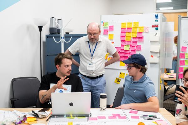 A scene from Olin College's Summer Studio 2025.