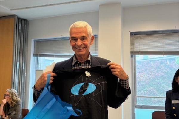 Bill Norden celebrated his 80th birthday during the May 2025 board meeting.